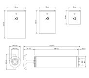 Worki próżniowe na ubrania duży zestaw 15 szt. zestaw z pompką ręczną (5x 60x50 cm, 5x 100x70 cm, 5x 120x80 cm) - 4