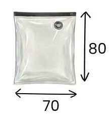 WOREK PRÓŻNIOWY 70 x 80 CM NA UBRANIA, POŚCIEL, MOCNY GRUBY