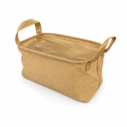 POJEMNIK MATERIAŁOWY Z UCHWYTAMI ORGANIZER NA PÓŁKĘ, DO SZAFY, ŁAZIENKI, TOALETKI - 3