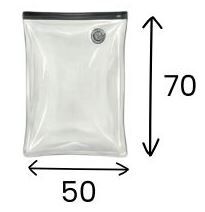 WOREK PRÓŻNIOWY 50 x 70 CM NA UBRANIA, POŚCIEL, MOCNY GRUBY