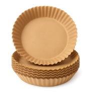 WKŁAD AIR FRYER PAPIER DO FRYTKOWNICY BEZTŁUSZCZOWEJ 16 CM, 100 SZTUK - 3