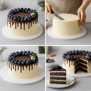 Podkład pod tort Ø 25 cm okrągły - 3