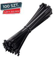 Opaski zaciskowe kablowe 4,8 x 350 mm - 3