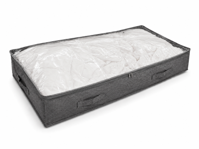 POJEMNIK SKŁADANY POD ŁÓŻKO 100 X 50 X 15 CM, NA POŚCIEL, PODUSZKI, KOCE, ORGANIZER 75L