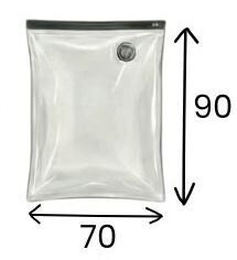 WOREK PRÓŻNIOWY 70 x 90 CM NA UBRANIA, POŚCIEL, MOCNY GRUBY