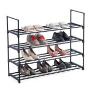 Półka na buty stojak regał organizer 4 półki loft do przedpokoju - 3