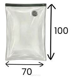 WOREK PRÓŻNIOWY 70 x 100 CM NA UBRANIA, POŚCIEL, MOCNY GRUBY