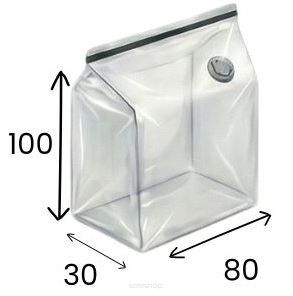 WOREK PRÓŻNIOWY CUBE 80 x 100 x 30 CM DO SZAFY NA PODUSZKI, KOŁDRY, POŚCIEL, MOCNY GRUBY