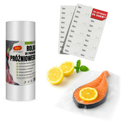 15x600 cm folia moletowana w rękawie