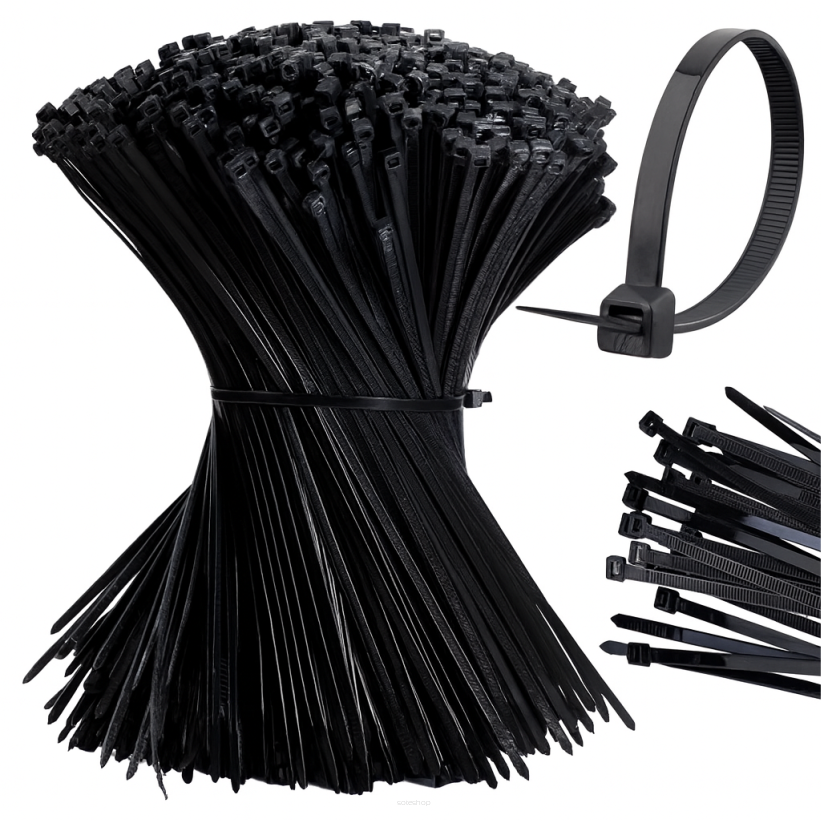 Opaski zaciskowe kablowe 4,0 x 400 mm