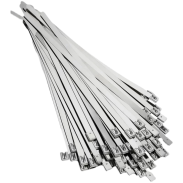 Opaski zaciskowe metalowe 7,9 x 300 mm - 2