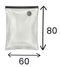 WOREK PRÓŻNIOWY 60 x 80 CM NA UBRANIA, POŚCIEL, MOCNY GRUBY