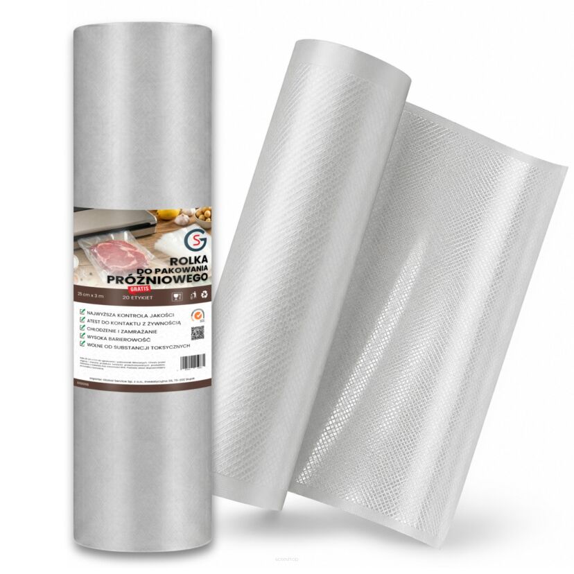 25x300 cm folia moletowana w rolce