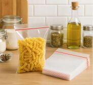 Woreczki strunowe 100 sztuk, mocne torebki zamykane 300 x 400 mm, grube 50 mic - 4